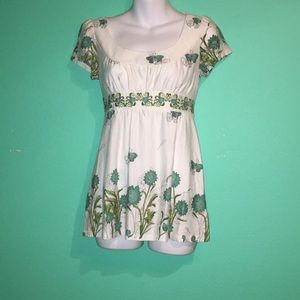 Juniors Floral shirt size Small.